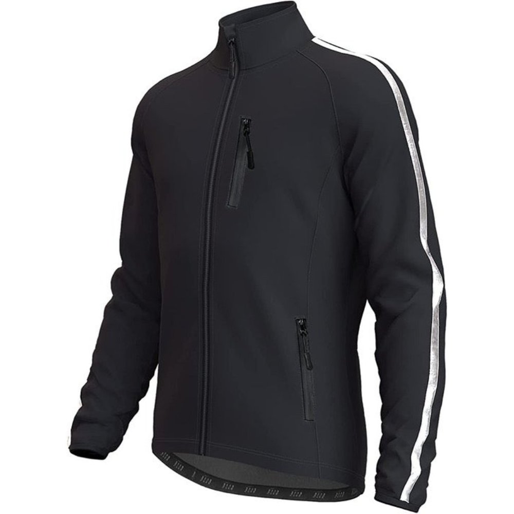 Cycling Jackets for Men, Reflective Running Jacket Men Winter Cycling (XL)